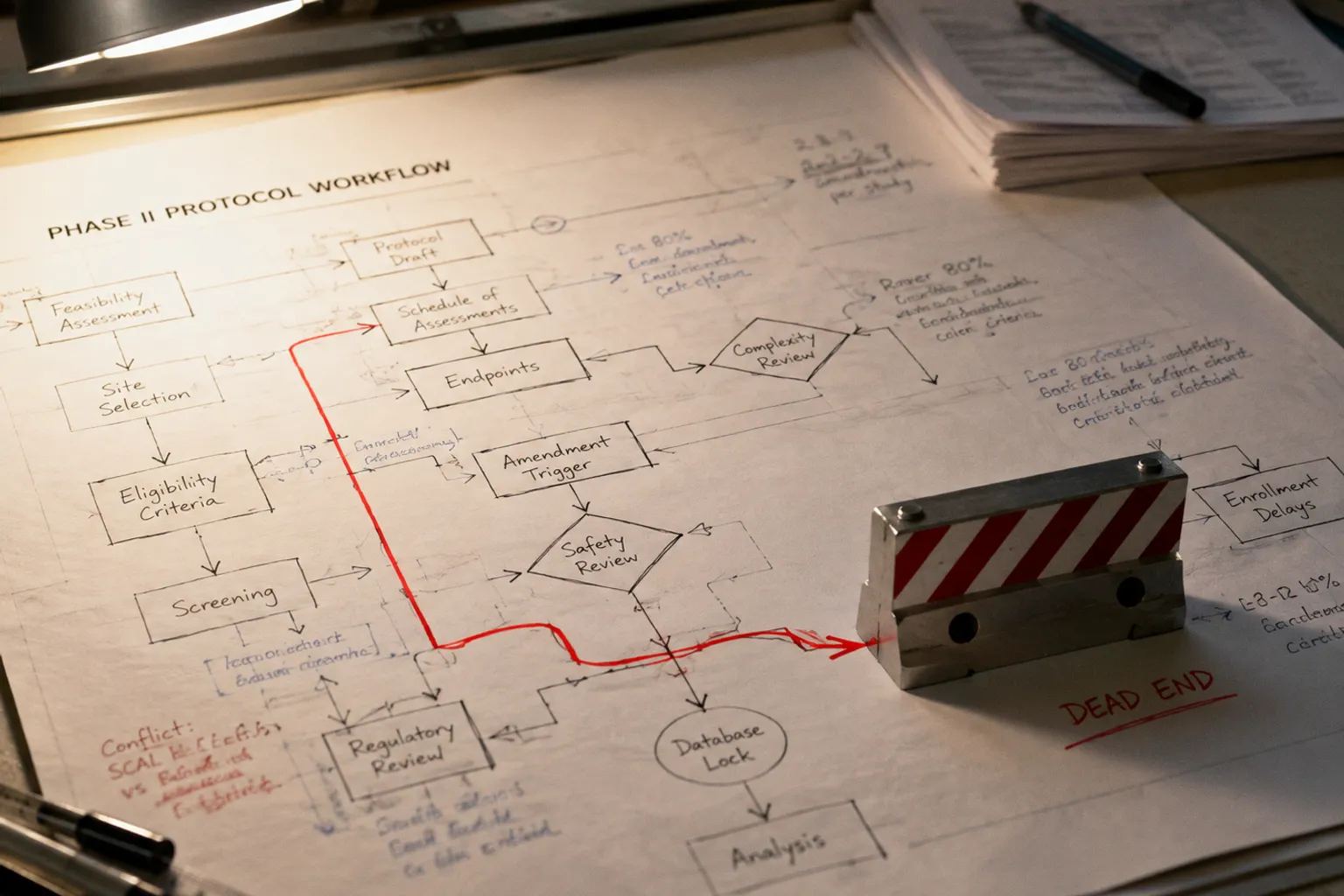 Protocol Design Mistakes That Stall Phase 2 Trials