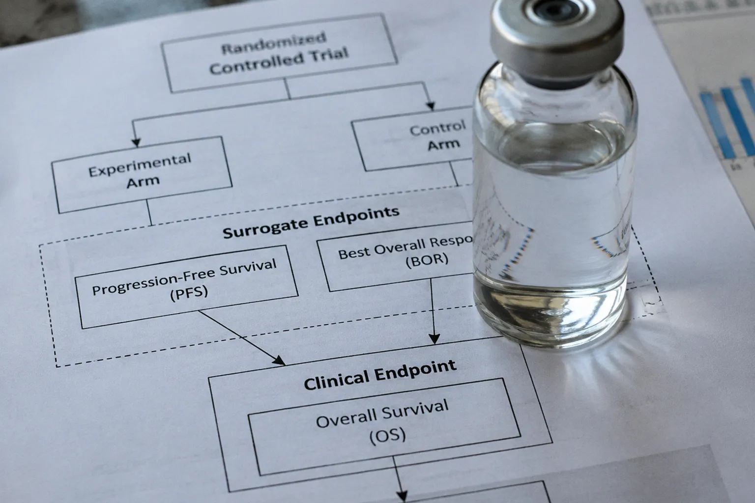 Surrogate Endpoints vs Overall Survival: Protocol Strategy